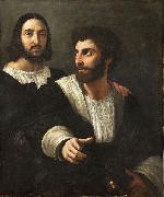 Raphael, Self portrait with a friend