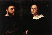Raphael, Portrait of Andrea Navagero and Agostino Beazzano