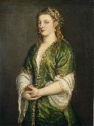 Titian, Portrait of a Lady