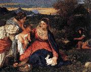 Titian, Madonna of the Rabbit