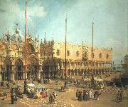Canaletto Piazza San Marco- Looking Southeast Sweden oil painting reproduction
