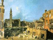 Canaletto The Stonemason\'s Yard Sweden oil painting reproduction