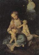 Correggio, Madonna and Child