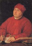 Raphael, Portrait of Tommaso Inghirami