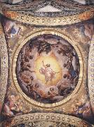 Correggio, Vision of Saint john on the Island of Patmos,cupola