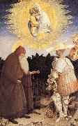PISANELLO, The Virgin and Child with St. George and St. Anthony the Abbot
