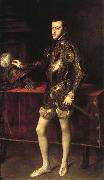 Titian, Portrait of Philip II in Armor
