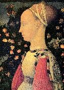 PISANELLO, Portrait of Ginerva d'Este
