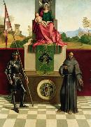 Giorgione, Virgin and Child with SS Francis and Liberalis (mk08)