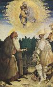 PISANELLO, The Virgin and Child with the Saints George and Anthony Abbot (mk08)