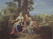Poussin, The Holy Family in a Landscape (mk05)
