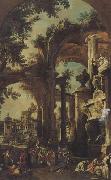 Canaletto (in alto a destra) Giambattista Piazzetta e Giovanni Battista Cimaroli (mk21) Germany oil painting reproduction
