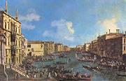 Canaletto Regatta on the Canale Grande (mk08) Sweden oil painting reproduction