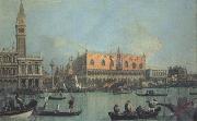 Canaletto A View of the Ducal Palace in Venice (mk21) Sweden oil painting reproduction