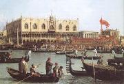 Canaletto The Bacino di S Marco on Ascension Day (mk25) USA oil painting reproduction