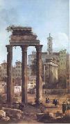 Canaletto Rome Ruins of the Forum looking towards the Capitol (mk25) USA oil painting reproduction