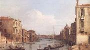 Canaletto, The Grand Canal from Campo S Vio towards the Bacino (mk25)