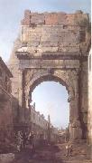 Canaletto, The Arch of Titus (mk25)