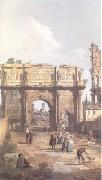 Canaletto, Rome The Arch of Constantine (mk25)