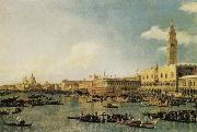 Canaletto, Venice:The Basin of San Marco on Ascension Day