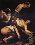 Caravaggio, The Crucifixion of St Peter