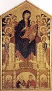 Cimabue, Madonna and Child Enthroned with Angels and Prophets