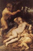Correggio Zeus and Antiope Germany oil painting reproduction