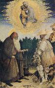 PISANELLO, The Virgin and Child with the Saints George and Anthony Abbot