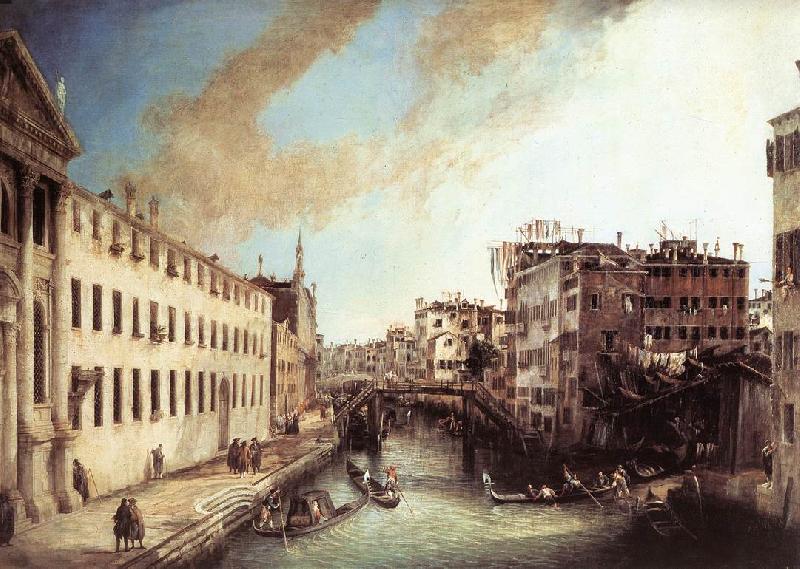 Canaletto Rio dei Mendicanti Germany oil painting art