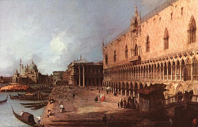 Canaletto Doge Palace d Germany oil painting art