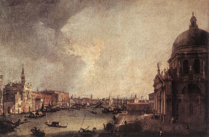 Canaletto Entrance to the Grand Canal: Looking East Norge oil painting art