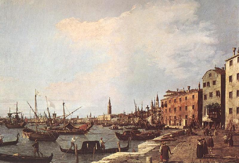 Canaletto Riva degli Schiavoni - west side dfg Germany oil painting art