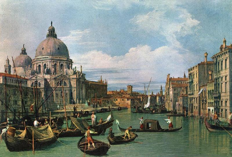 Canaletto The Grand Canal and the Church of the Salute df Spain oil painting art