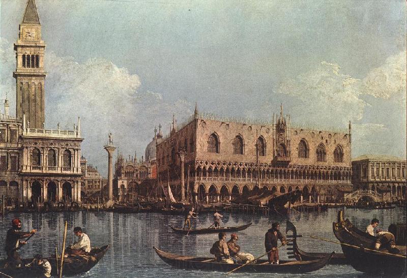 Canaletto View of the Bacino di San Marco (St Mark s Basin) Spain oil painting art
