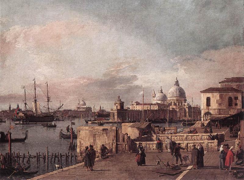 Canaletto Entrance to the Grand Canal: from the West End of the Molo  dd Norge oil painting art