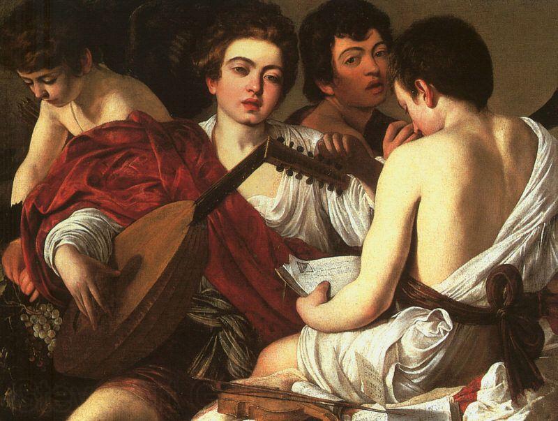Caravaggio The Concert  The Musicians Germany oil painting art