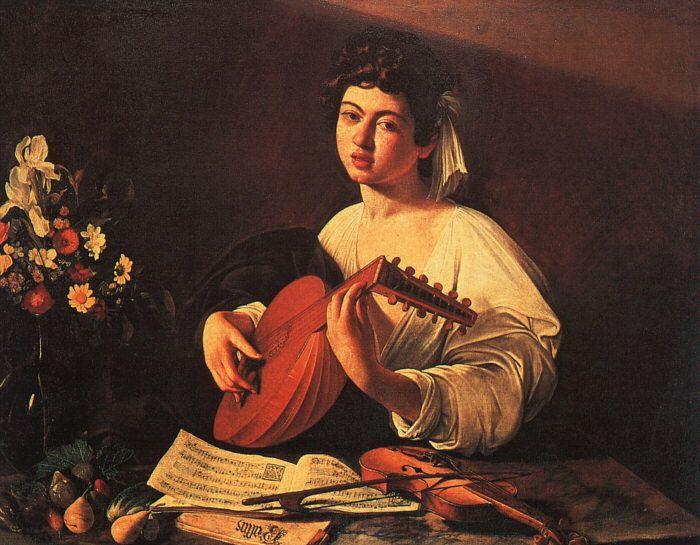 Caravaggio Lute Player5 France oil painting art