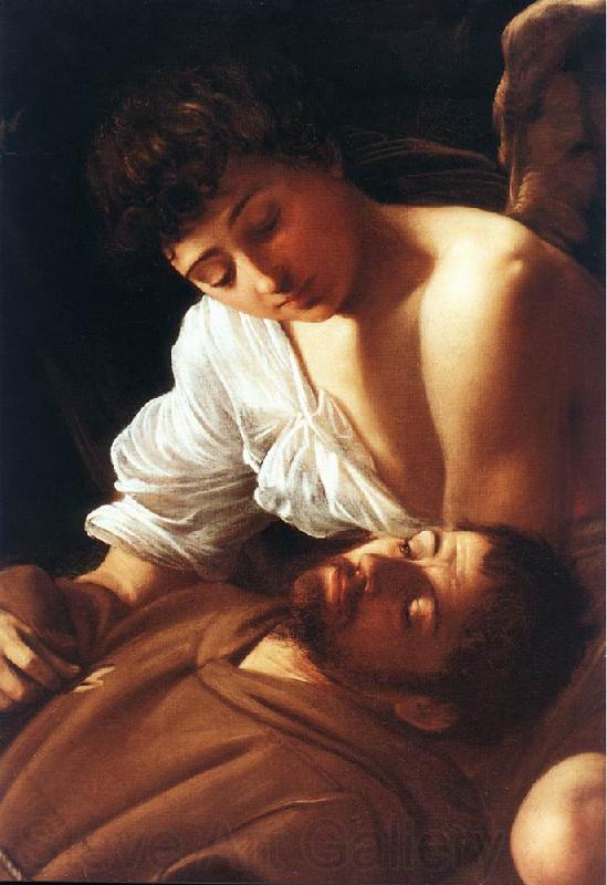 Caravaggio St. Francis in Ecstasy (detail) f Spain oil painting art
