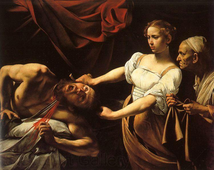 Caravaggio Judith and Holofernes France oil painting art