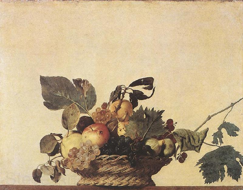 Caravaggio Basket of Fruit df Spain oil painting art