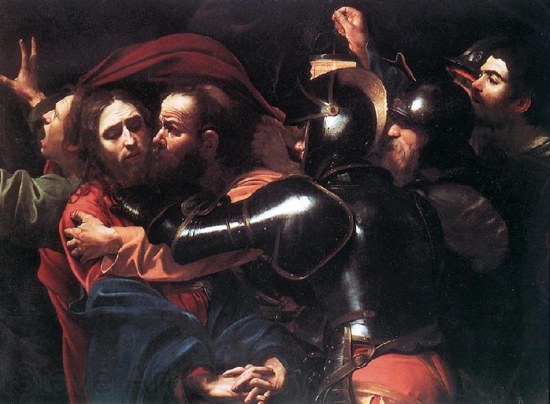 Caravaggio Taking of Christ g Spain oil painting art