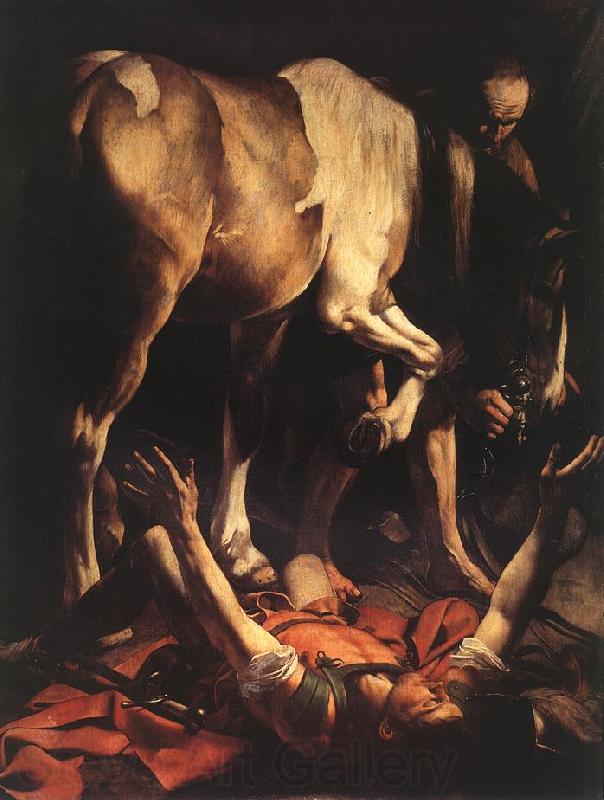 Caravaggio The Conversion on the Way to Damascus fgg Germany oil painting art