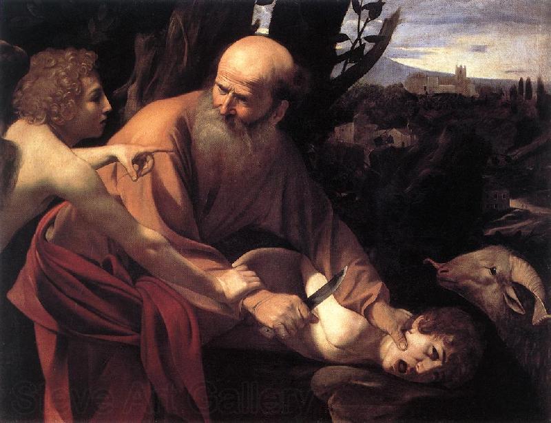 Caravaggio The Sacrifice of Isaac fdg France oil painting art