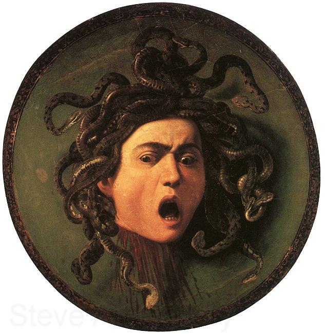 Caravaggio Medusa Spain oil painting art