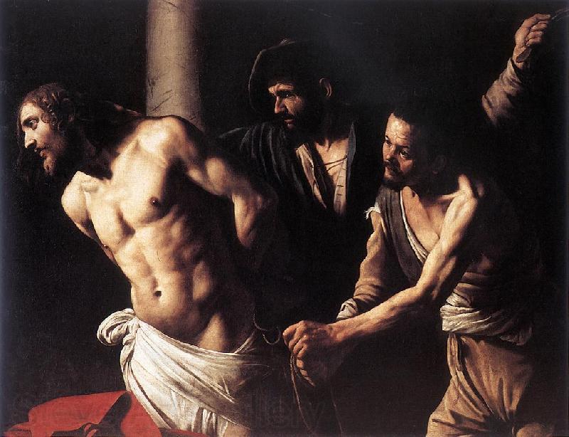 Caravaggio Christ at the Column fdg Norge oil painting art