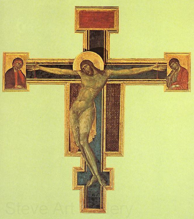 Cimabue Crucifix dfdhhj Spain oil painting art