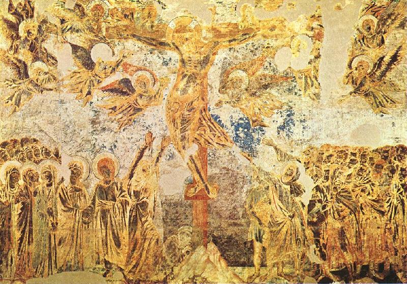Cimabue Crucifix ioui Norge oil painting art