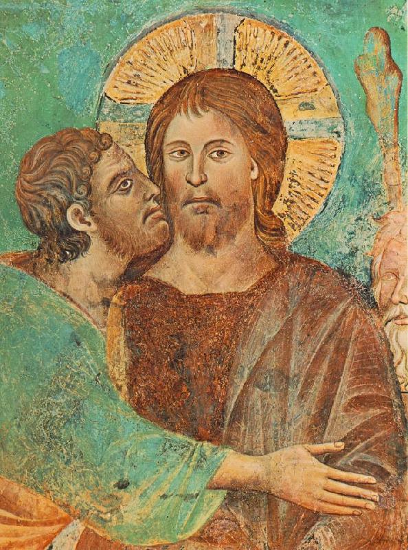 Cimabue The Capture of Christ (detail) fdg