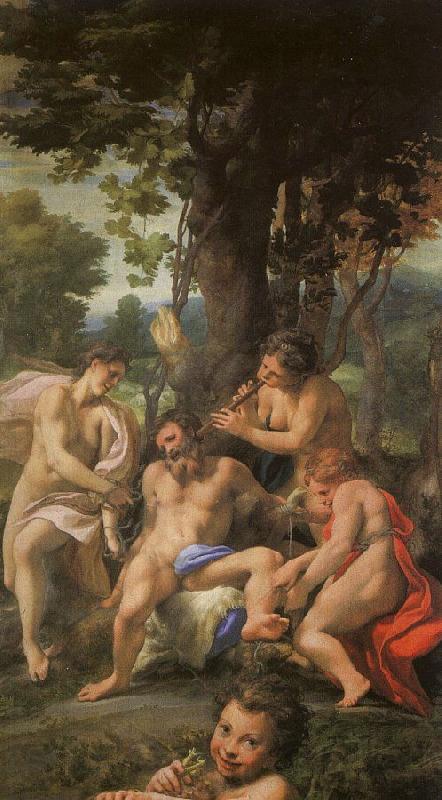 Correggio Allegory of Vice France oil painting art
