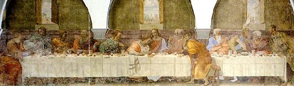 FRANCIABIGIO The Last Supper dh Norge oil painting art